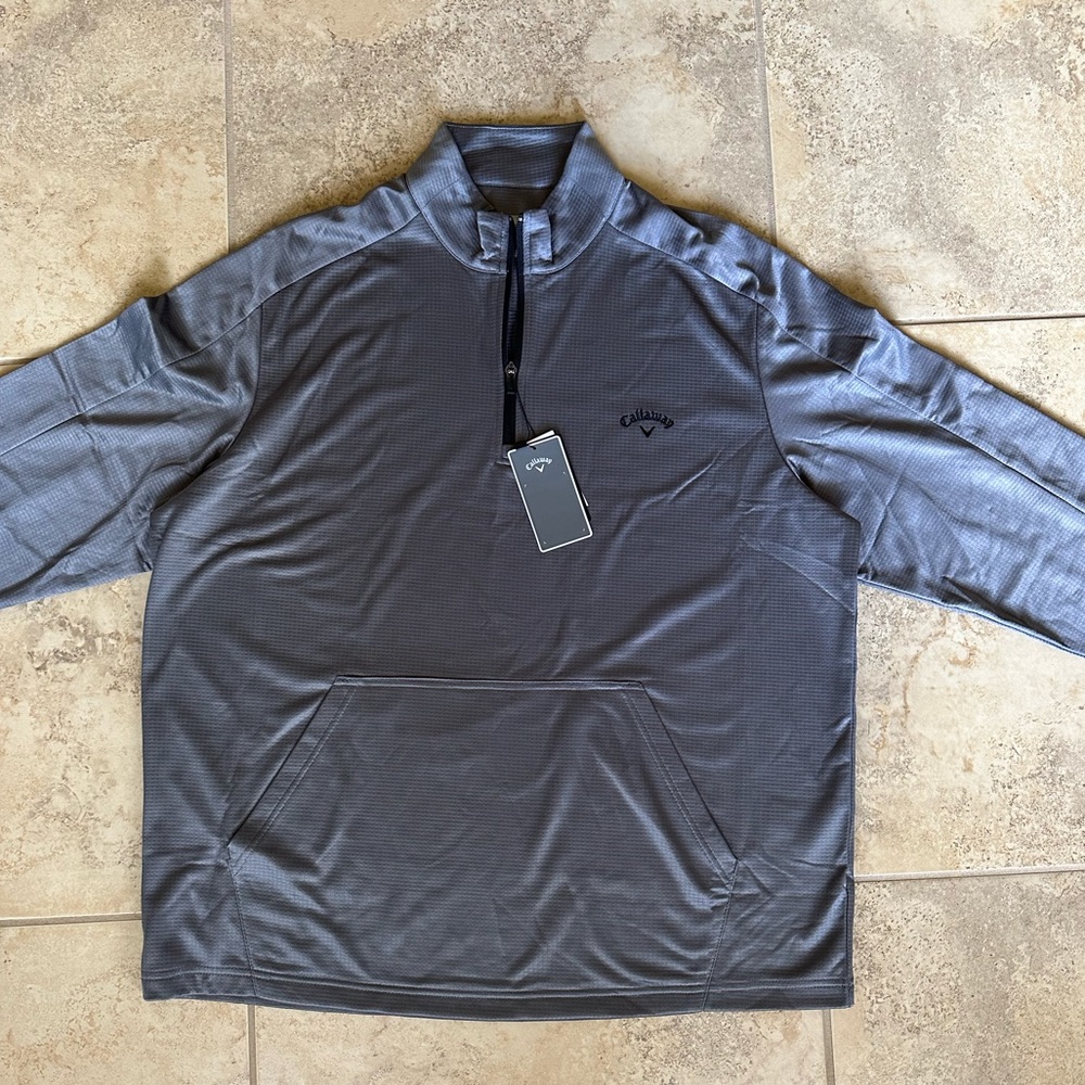 NWT Callaway - Opti-Dri Pullover Jacket - Size XL